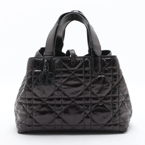 Christian Dior Black Macrocannage Leather Toujours Bag [Clearance Sale]