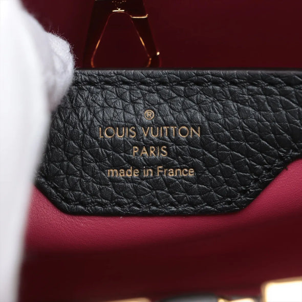 Louis Vuitton Black Taurillon Leather Capucines BB [Clearance Sale]