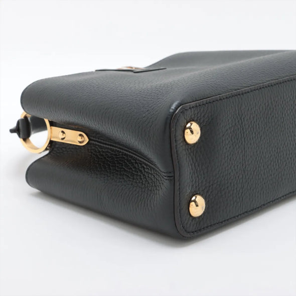 Louis Vuitton Black Taurillon Leather Capucines BB [Clearance Sale]