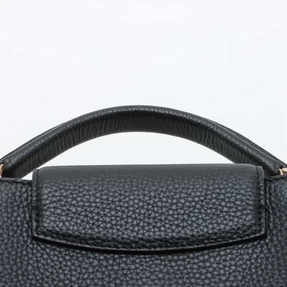 Louis Vuitton Black Taurillon Leather Capucines BB [Clearance Sale]