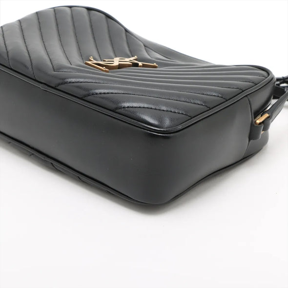 Saint Laurent Black Quilted Leather Lou Camera Bag [Clearance Sale]