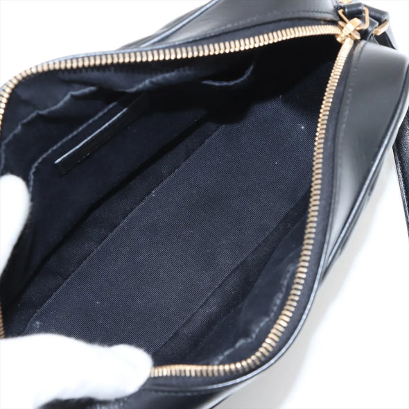 Saint Laurent Black Quilted Leather Lou Camera Bag [Clearance Sale]