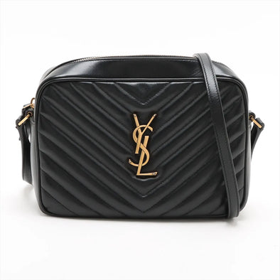 Saint Laurent Black Quilted Leather Lou Camera Bag [Clearance Sale]