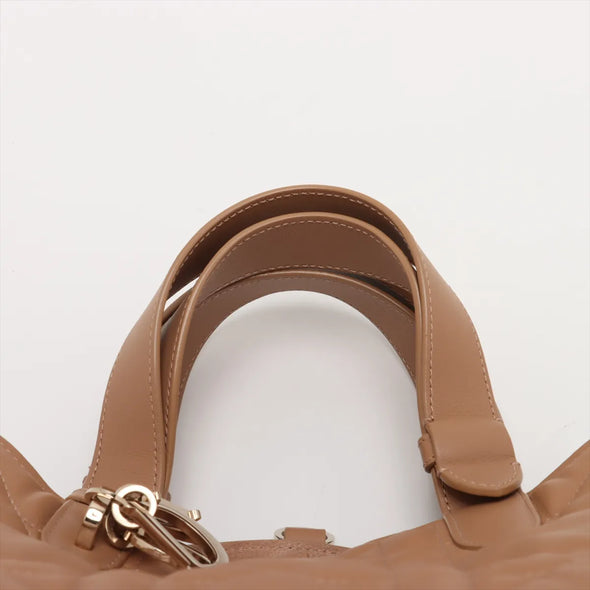 Christian Dior Beige Macrocannage Leather Medium Dior Toujours Bag [Clearance Sale]