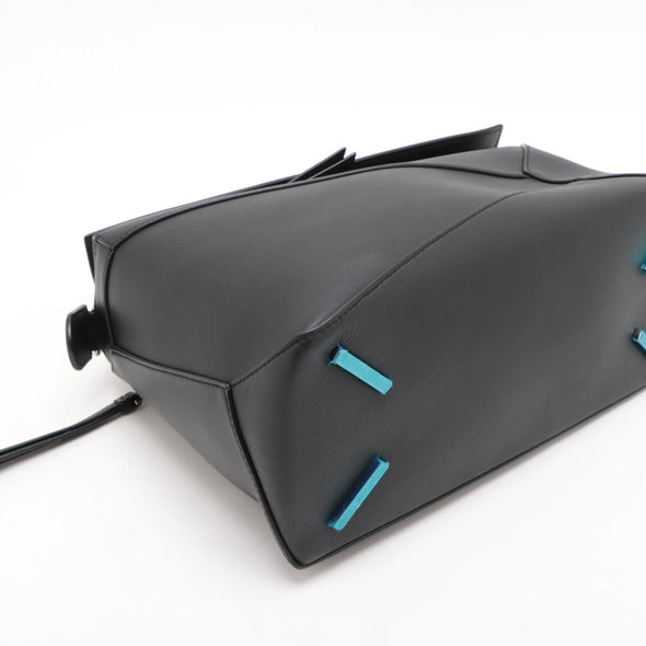 Loewe Black Leather Medium Puzzle Bag [Clearance Sale]