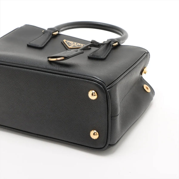 Prada Black Galleria Small Saffiano Leather Bag [Clearance Sale]