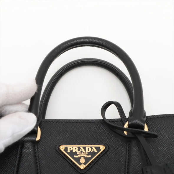 Prada Black Galleria Small Saffiano Leather Bag [Clearance Sale]