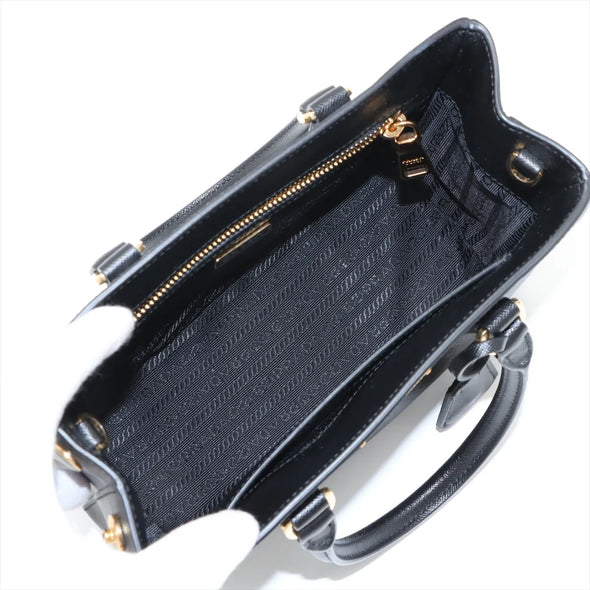 Prada Black Galleria Small Saffiano Leather Bag [Clearance Sale]