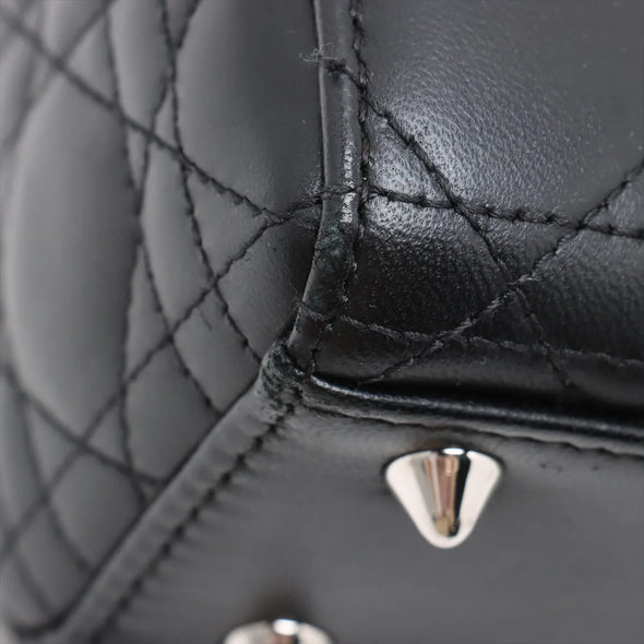 Christian Dior Black Cannage Lambskin Small Lady Dior [Clearance Sale]