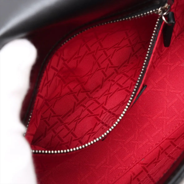 Christian Dior Black Cannage Lambskin Small Lady Dior [Clearance Sale]