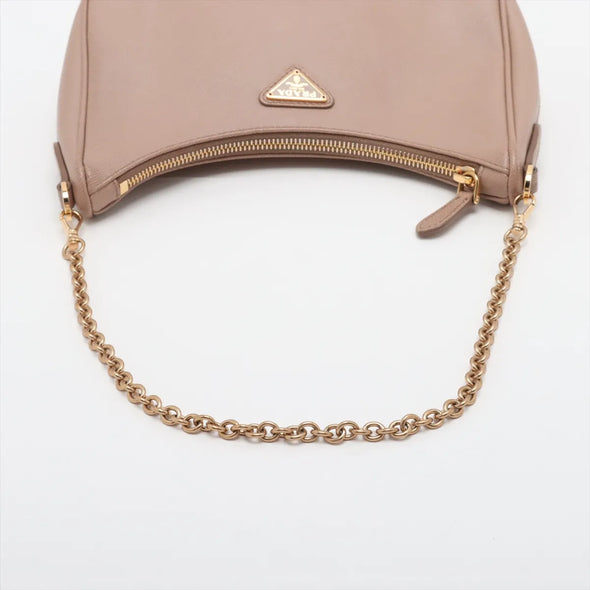 Beige Black Re-Edition 2005 Re-Nylon Shoulder Bag [Clearance Sale]