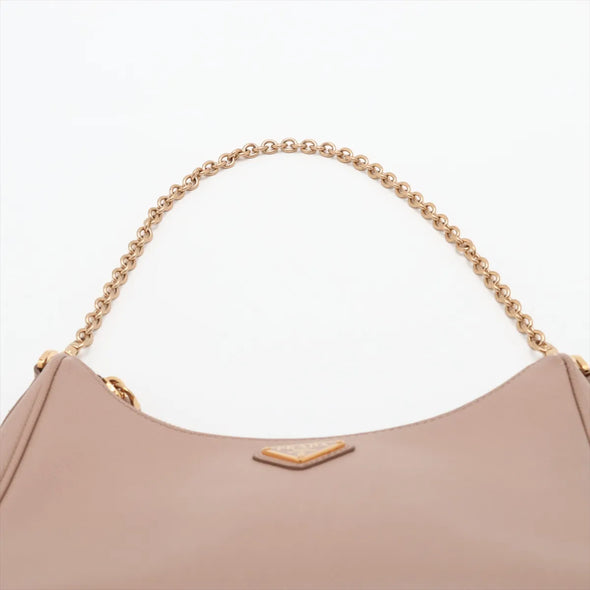 Beige Black Re-Edition 2005 Re-Nylon Shoulder Bag [Clearance Sale]