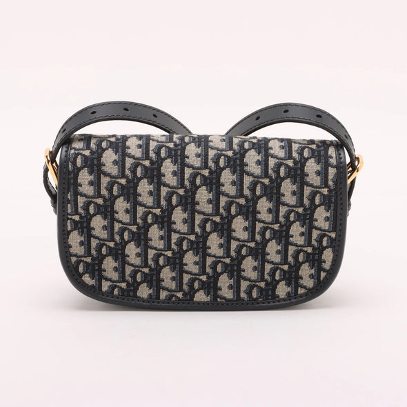 Dior Blue Dior Oblique Jacquard Dior Bobby East West Bag  [Clearance Sale]