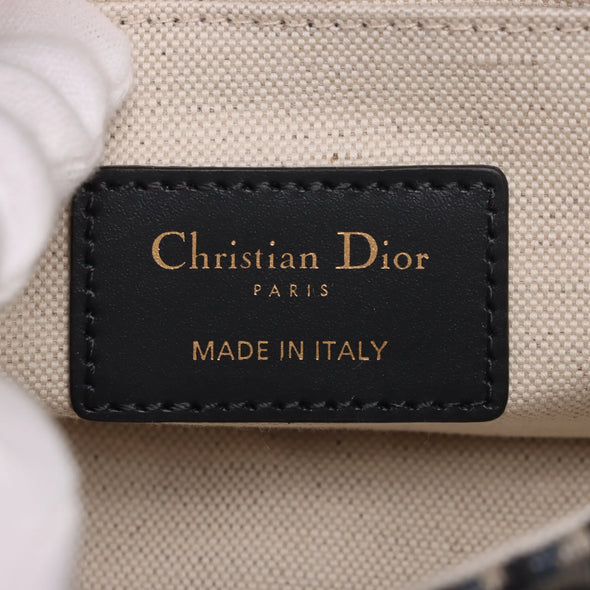 Dior Blue Dior Oblique Jacquard Dior Bobby East West Bag  [Clearance Sale]