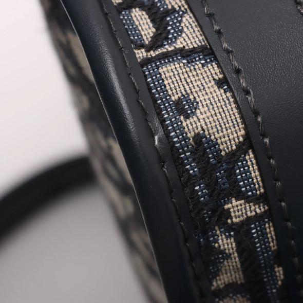 Dior Blue Dior Oblique Jacquard Dior Bobby East West Bag  [Clearance Sale]