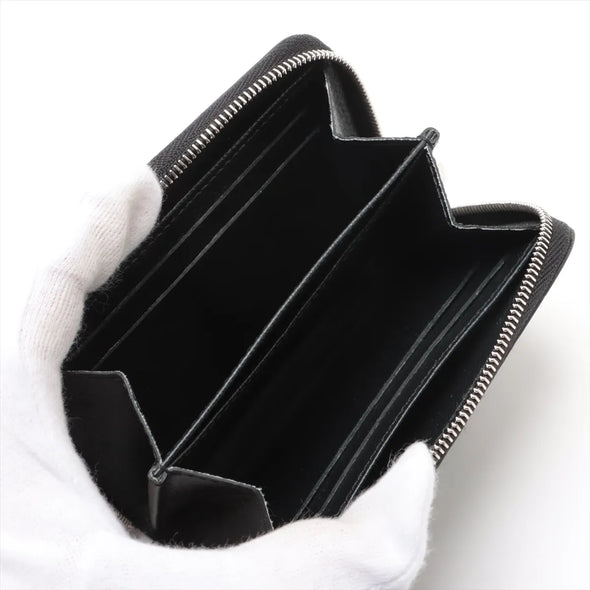 Louis Vuitton Noir Epi Leather Zippy Coin Purse  [Clearance Sale]