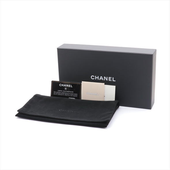 Chanel Pink Camelia Leather Leather Zip Around Wallet [Clearance Sale]