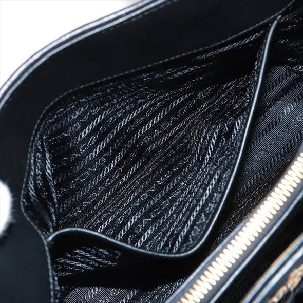 Prada Nero Tessuto Gaufre Tote Bag [Clearance Sale]