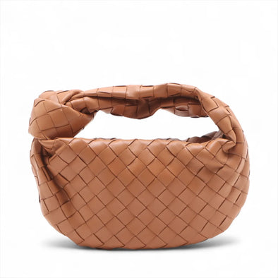 Bottega Veneta Brown Intrecciato Mini Jodie [Clearance Sale]