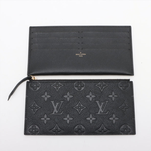 Louis Vuitton Noir Monogram Empreinte Leather Felicie Pochette [Clearance Sale]