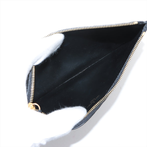 Louis Vuitton Noir Monogram Empreinte Leather Felicie Pochette [Clearance Sale]