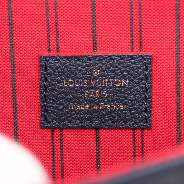 Louis Vuitton Marine Rouge Monogram Empreinte Leather Pochette Metis [Clearance Sale]