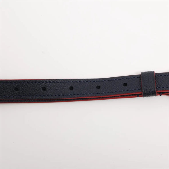 Louis Vuitton Marine Rouge Monogram Empreinte Leather Pochette Metis [Clearance Sale]