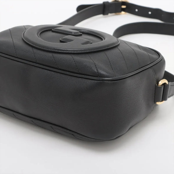Gucci Black Leather Blondie Small Shoulder Bag [Clearance Sale]