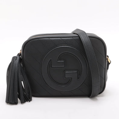 Gucci Black Leather Blondie Small Shoulder Bag [Clearance Sale]