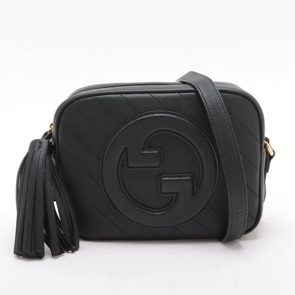 Gucci Black Leather Blondie Small Shoulder Bag [Clearance Sale]