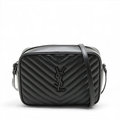 Saint Laurent Black Quilted Leather Lou Camera Bag [Clearance Sale]