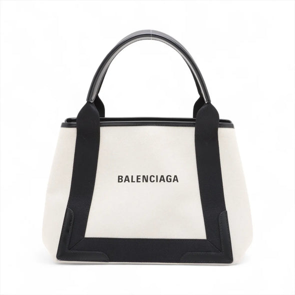 Balenciaga Navy Small Cabas [Clearance Sale]