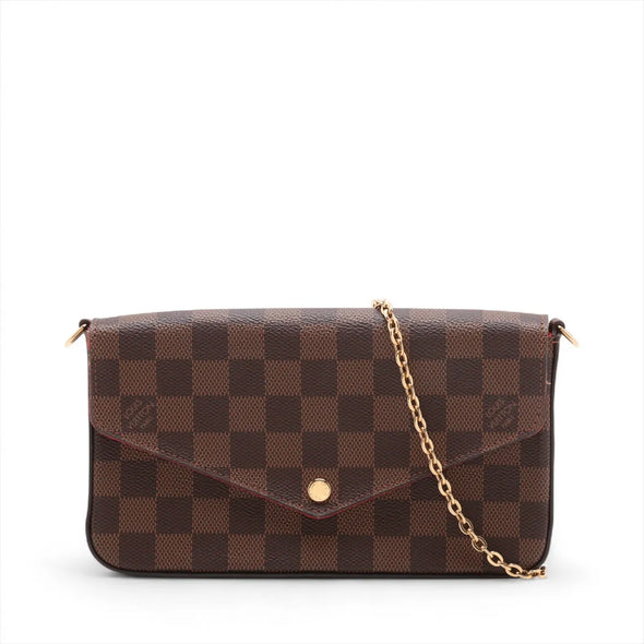 Louis Vuitton Damier Ebene Canvas Pochette Felicie [Clearance Sale]
