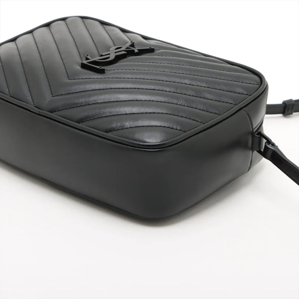 Saint Laurent Black Quilted Leather Lou Camera Bag [Clearance Sale]