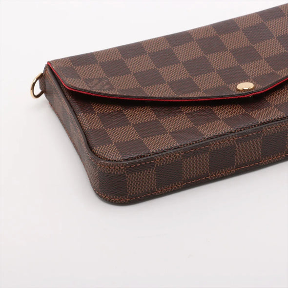 Louis Vuitton Damier Ebene Canvas Pochette Felicie [Clearance Sale]