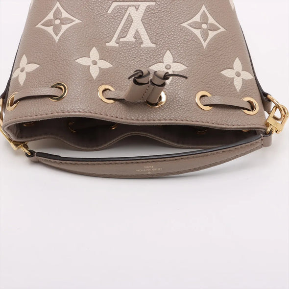 Louis Vuitton Bicolor Monogram Empreinte Leather Nano Noe [Clearance Sale]