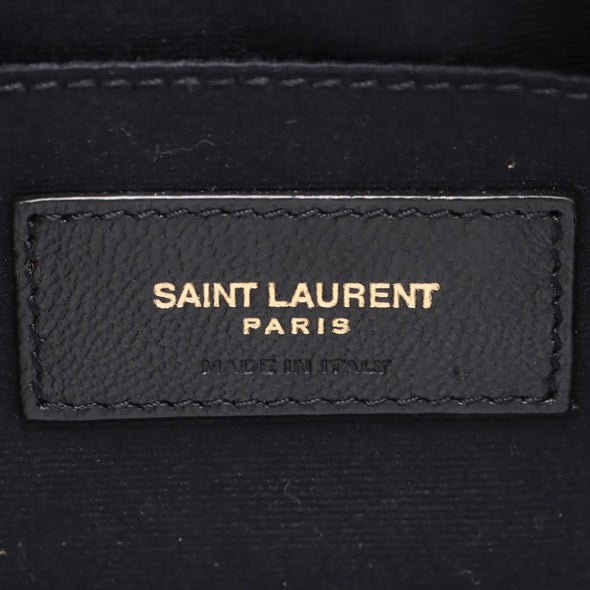 Saint Laurent Black Quilted Leather Lou Camera Bag [Clearance Sale]