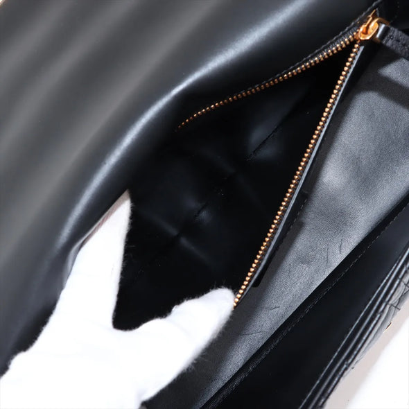 Christian Dior Black Cannage Calfskin Medium Dior Caro Bag [Clearance Sale]