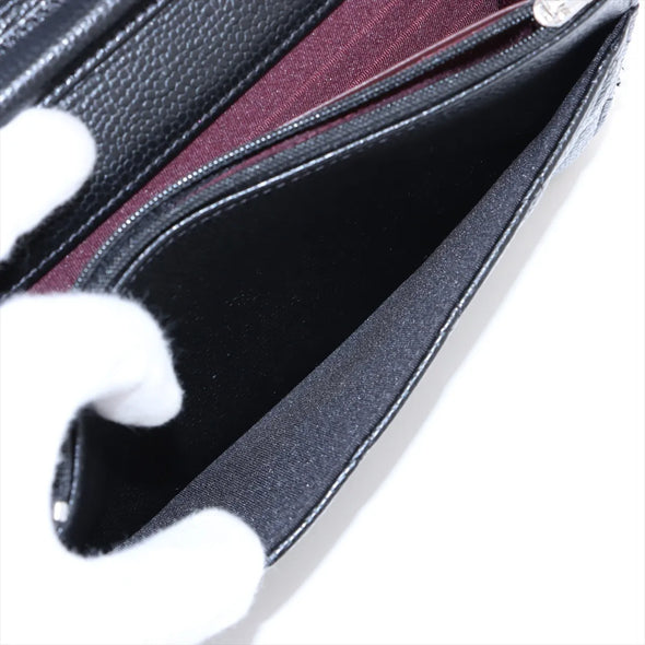 Chanel Black Caviar Calfskin Wallet On Chain  [Clearance Sale]