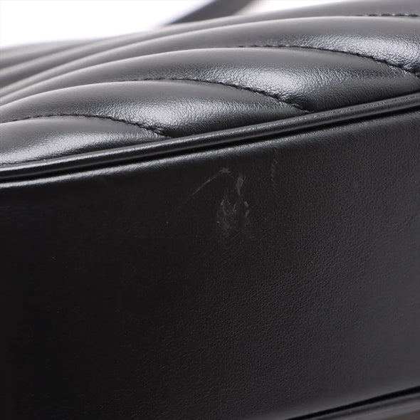 Saint Laurent Black Quilted Leather Lou Camera Bag [Clearance Sale]