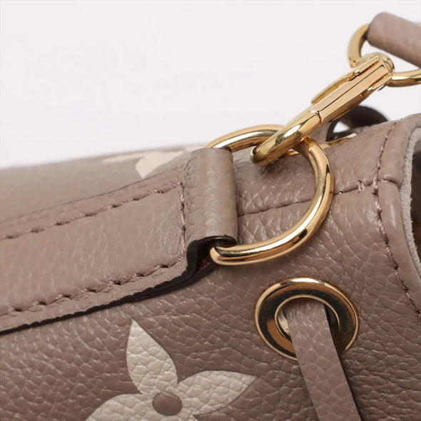 Louis Vuitton Bicolor Monogram Empreinte Leather Nano Noe [Clearance Sale]