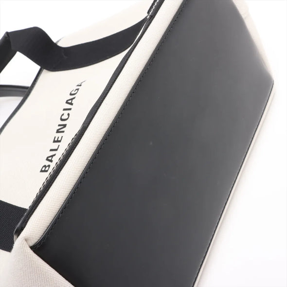 Balenciaga Navy Small Cabas [Clearance Sale]