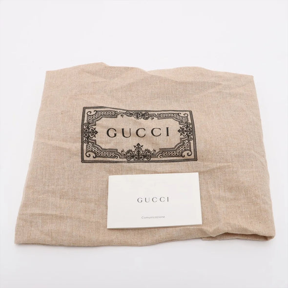 Gucci Black Leather GG Marmont Medium Shoulder Bag [Clearance Sale]