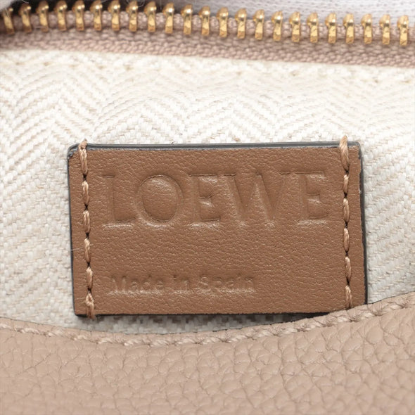 Loewe Khaki Leather Small Puzzle Bag [Clearance Sale]