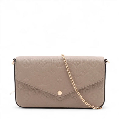 Louis Vuitton Monogram Empreinte Leather Pochette Felicie [Clearance Sale]