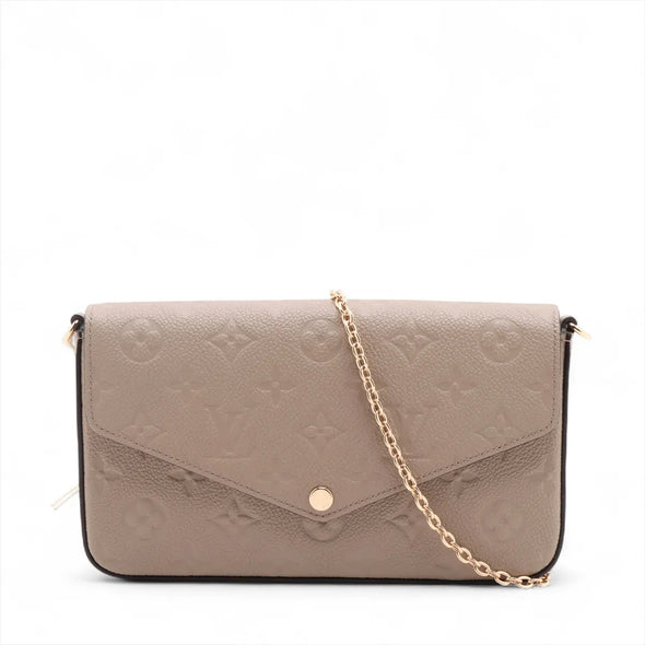 Louis Vuitton Monogram Empreinte Leather Pochette Felicie [Clearance Sale]