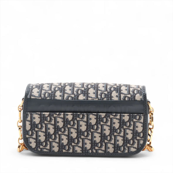 Christian Dior Blue Dior Oblique Jacquard 30 Montaigne Avenue Bag  [Clearance Sale]
