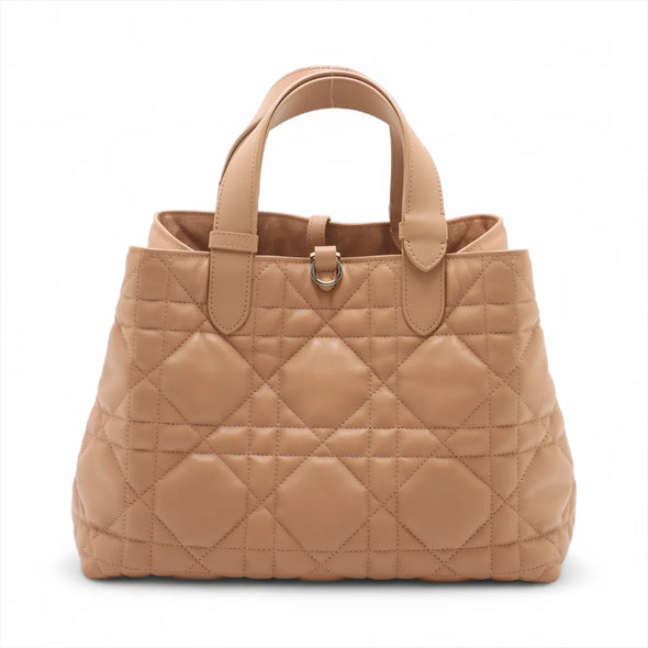 Christian Dior Beige Macrocannage Leather Toujours Bag  [Clearance Sale]