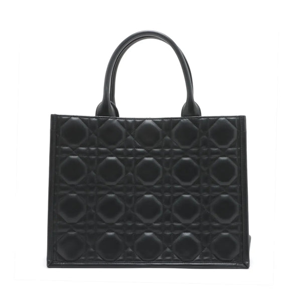 Christian Dior Black Macrocannage Calfskin Dior Book Tote  [Clearance Sale]