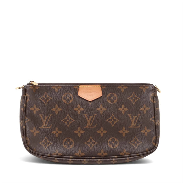 Louis Vuitton Rose Clair Monogram Canvas Multi Pochette Accessories [Clearance Sale]